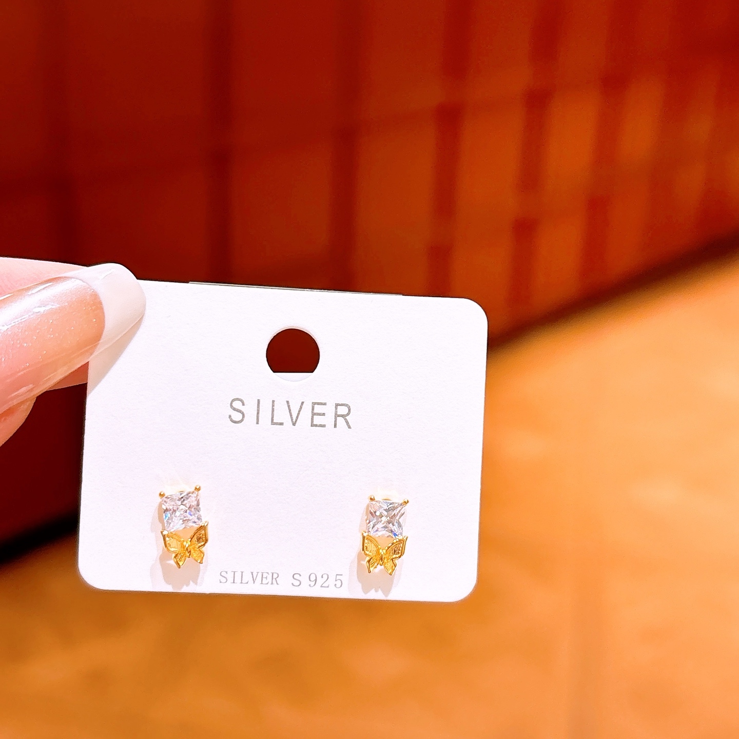 Low Allergy Silver Earrings Vintage Housewarming Silver