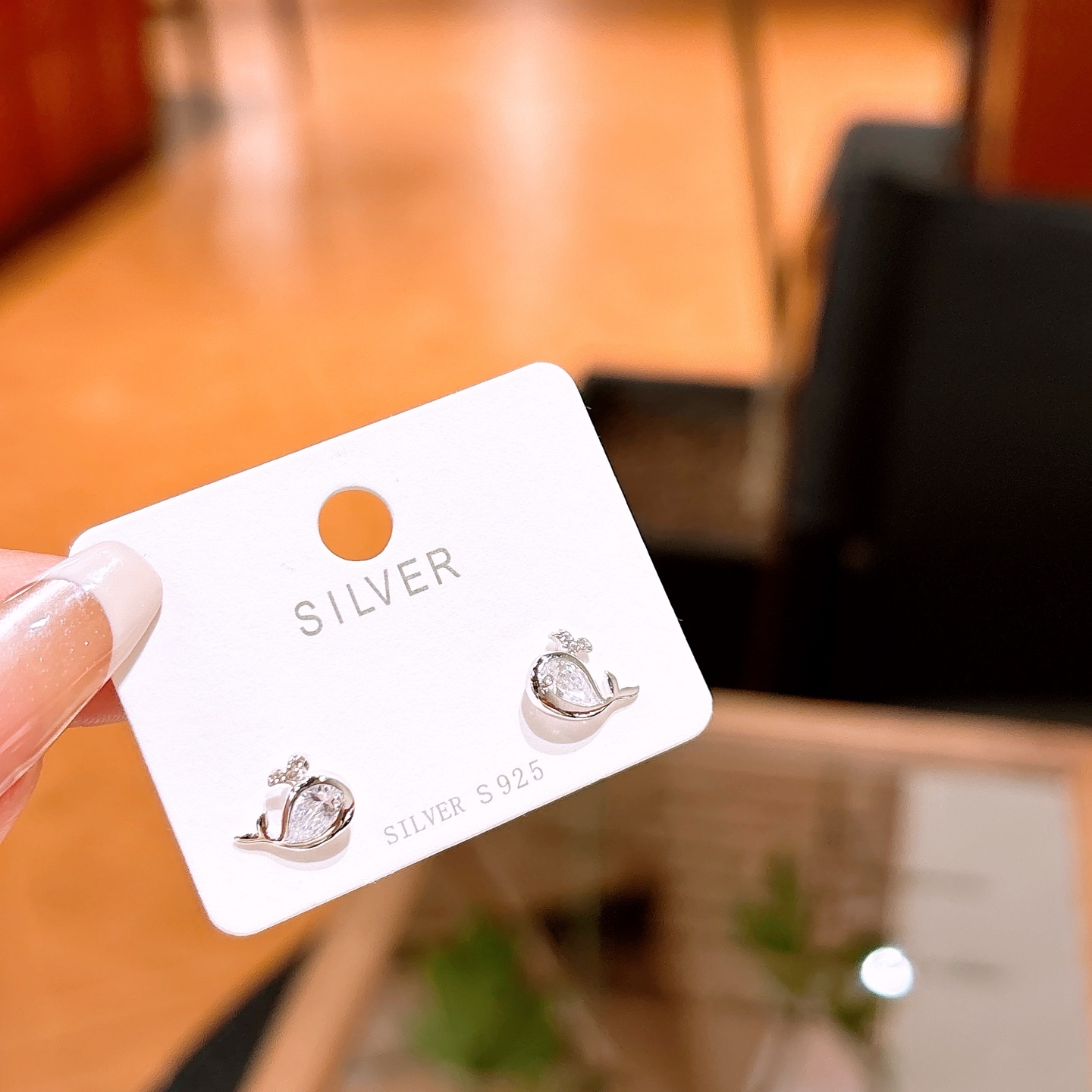 Nickel Free Silver Earrings Soft New Year Gold