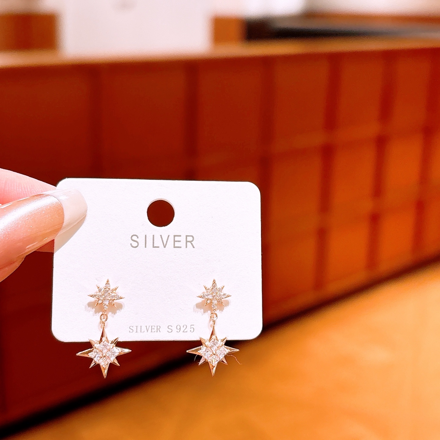 Hypoallergenic Silver Earrings Soft Proposal Gold