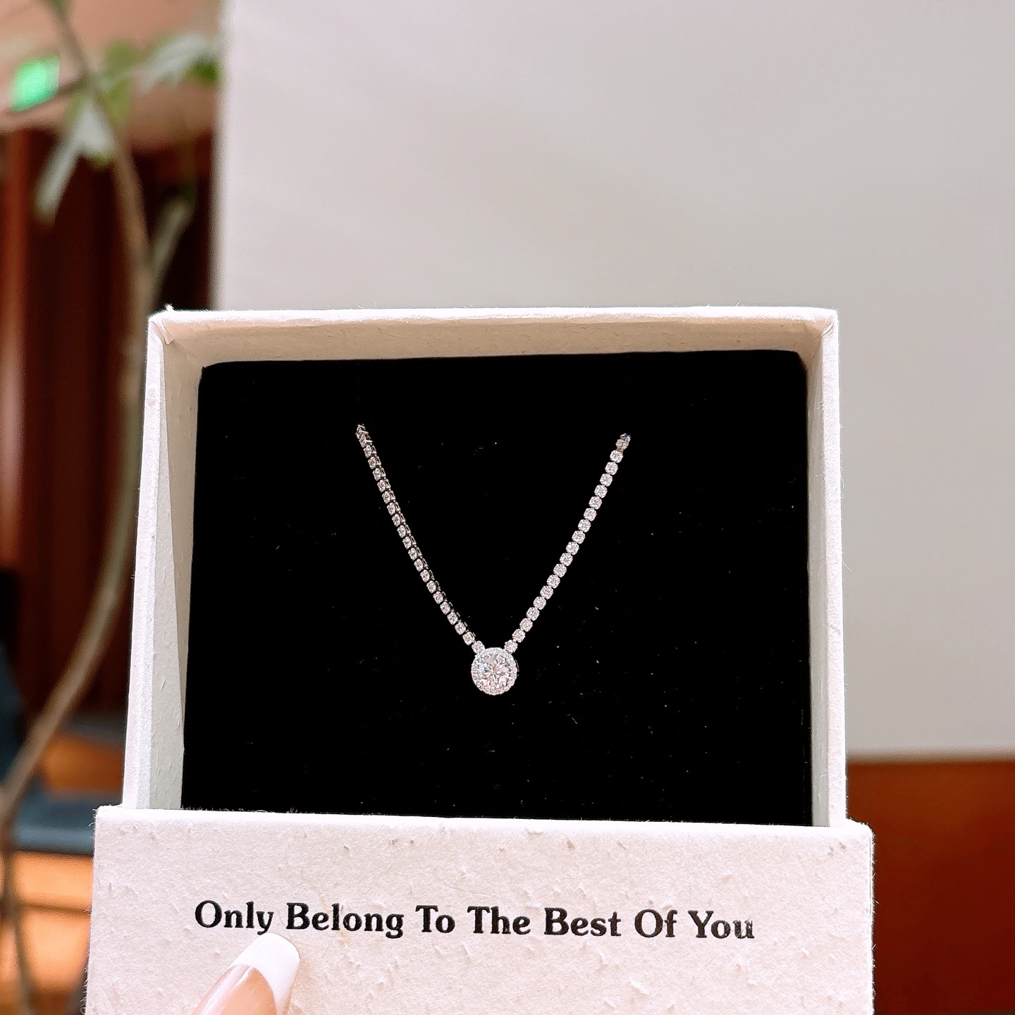 Hypoallergenic Silver Necklace Girly Wedding Favor Gold