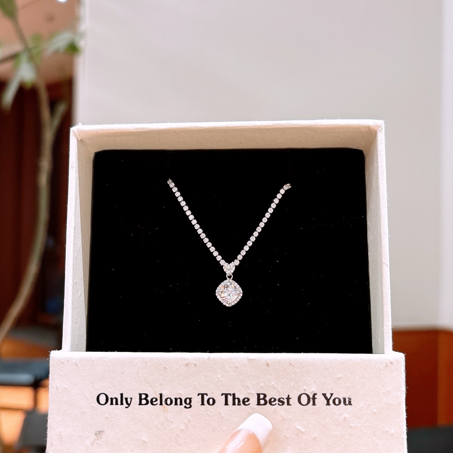 Nickel Free Silver Necklace Intellectual Everyday Wear Silver