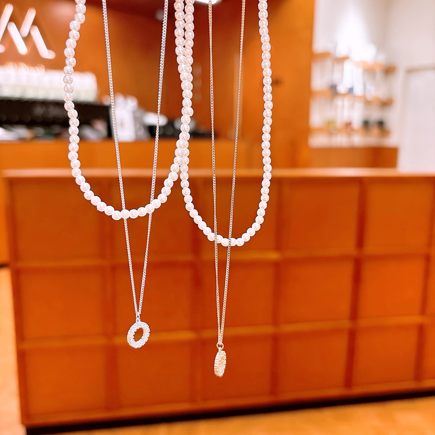 Feinsilber Kette Vintage Verabredung Silber