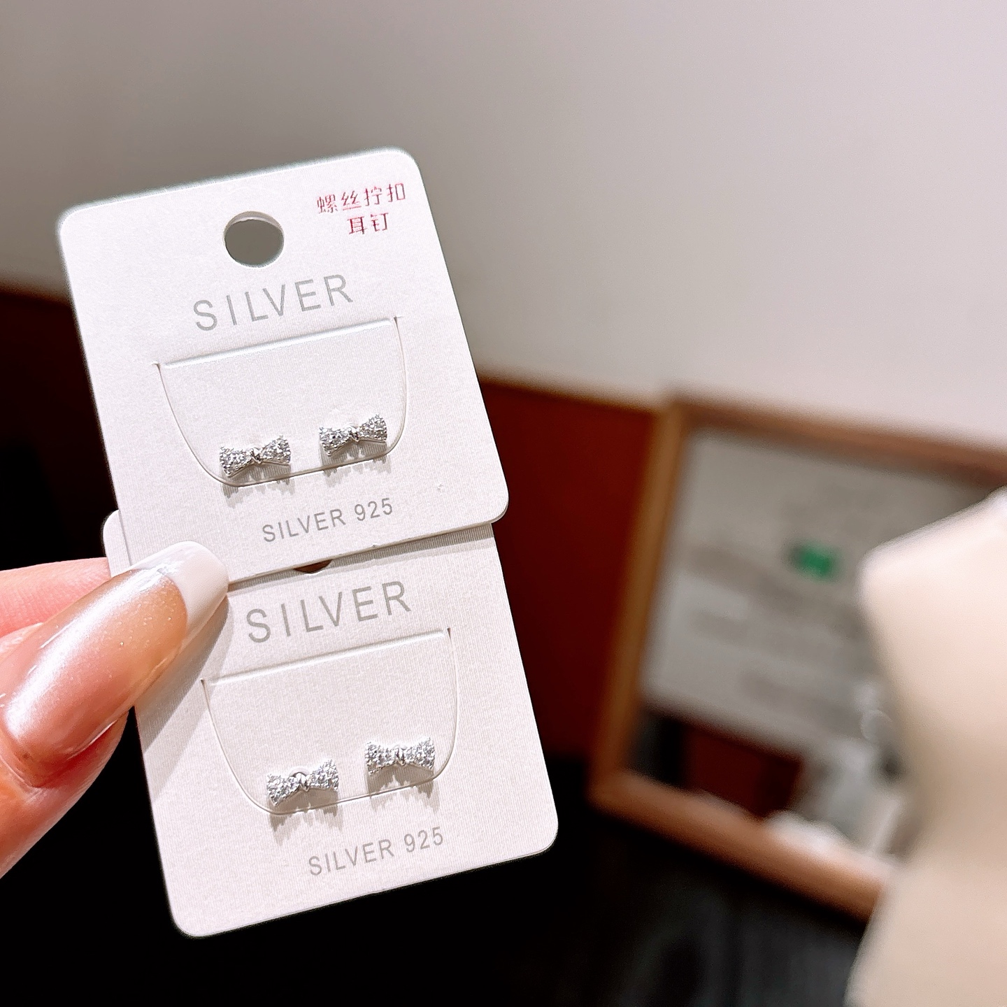 Hypoallergenic Silver Screw-back Studs Ultra Minimal Birthday Gold