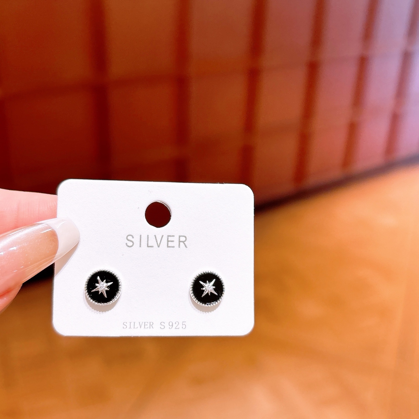 S925 Sterling Silver Earrings Premium Spring Festival Silver