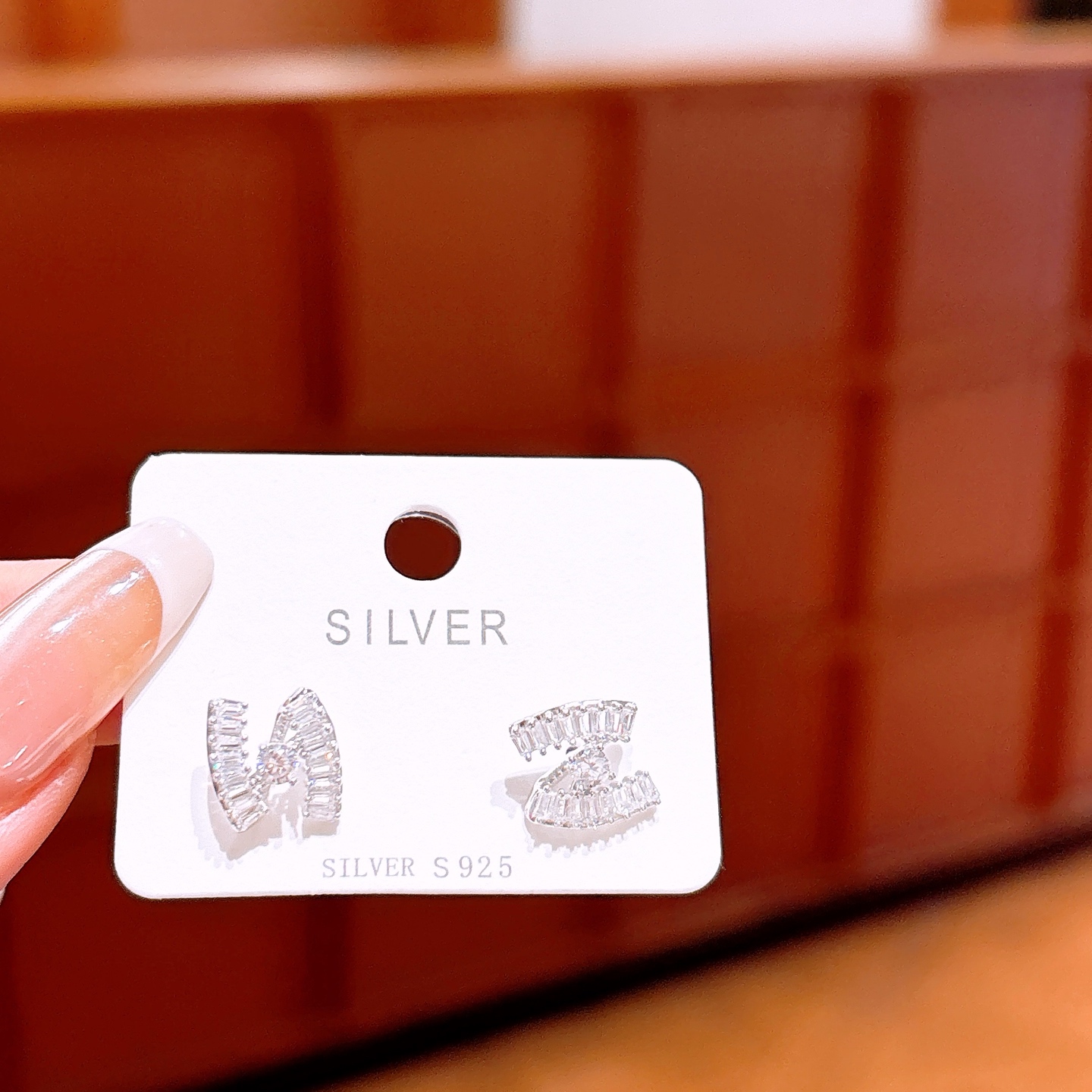 Nickel Free Silver Earrings Lively Wedding Gold