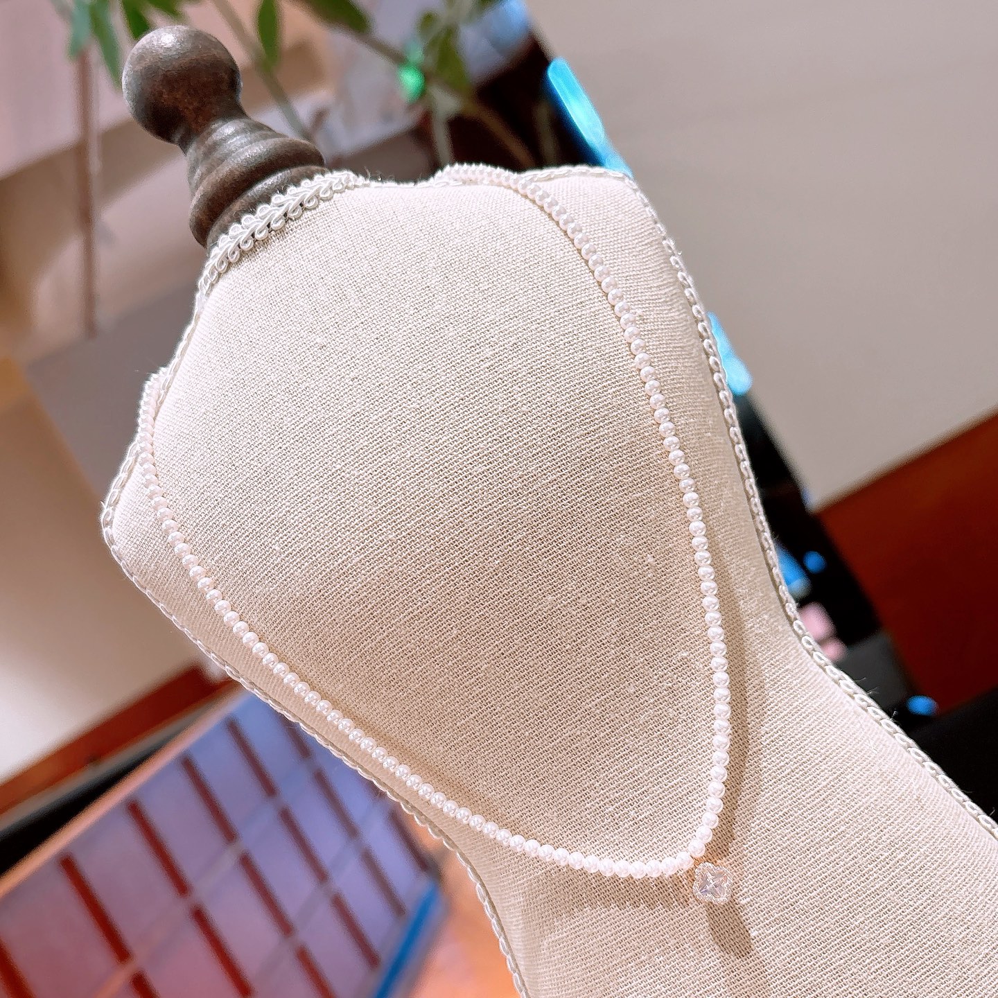 S925 Sterling Silver Necklace French Wedding Gold