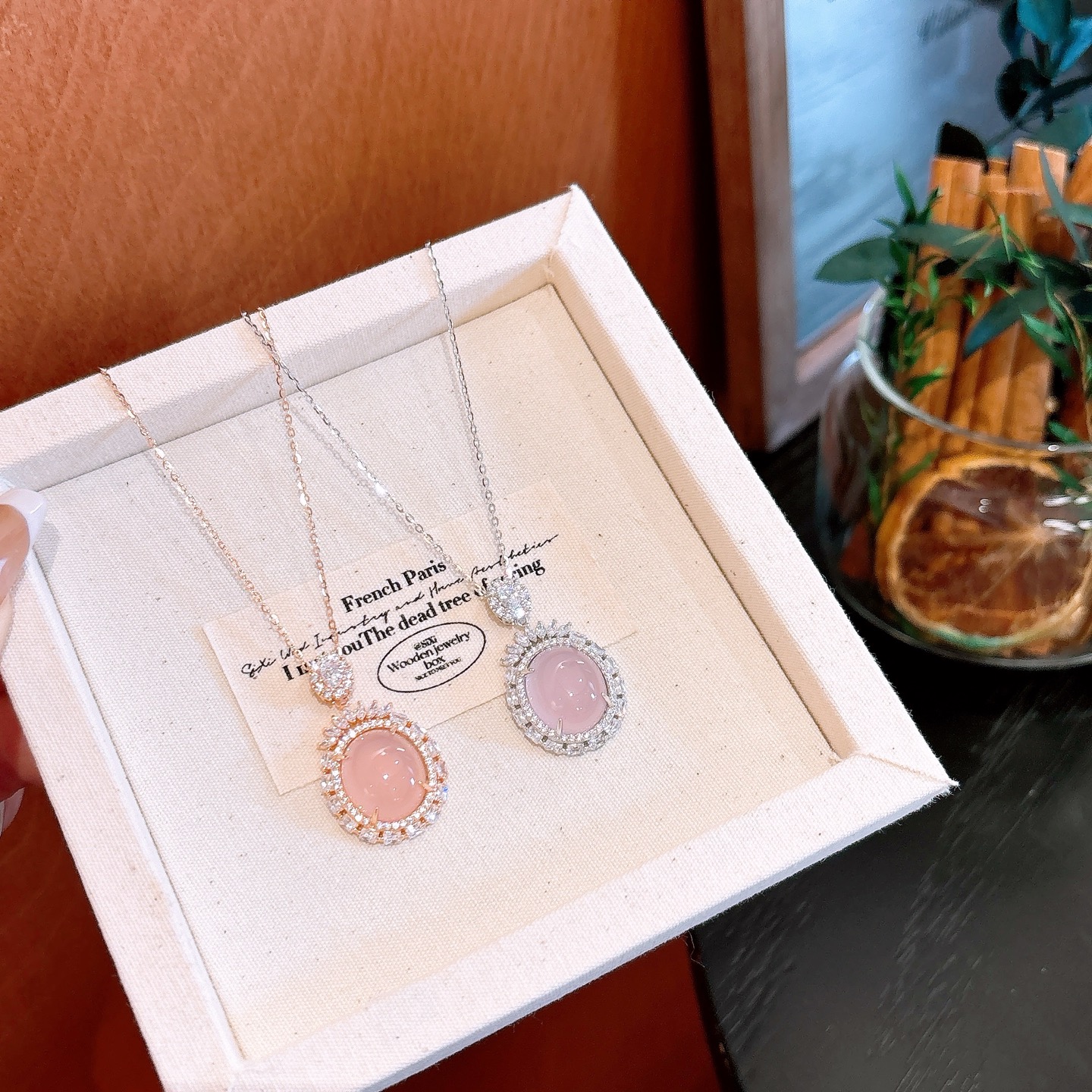 ラグジュアリー低アレルギー銀ネックレスシルバー 新年