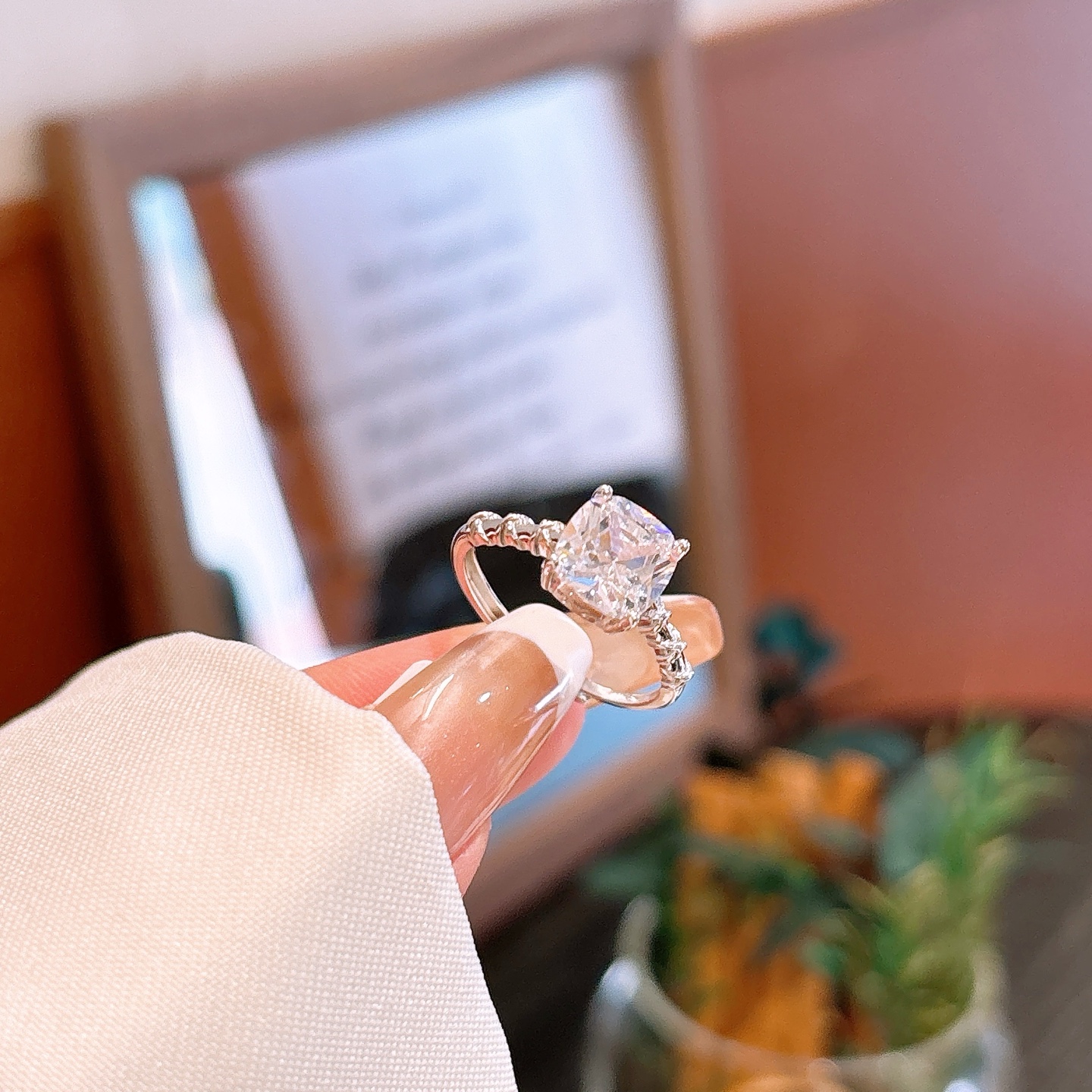 Hypoallergenic Silver Ring Fashion Wedding Silver