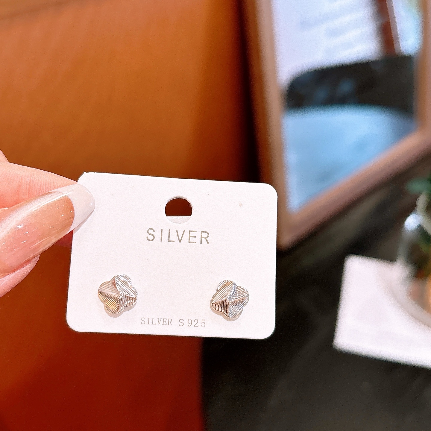 Hypoallergenic Silver Earrings Sweet Birthday Silver