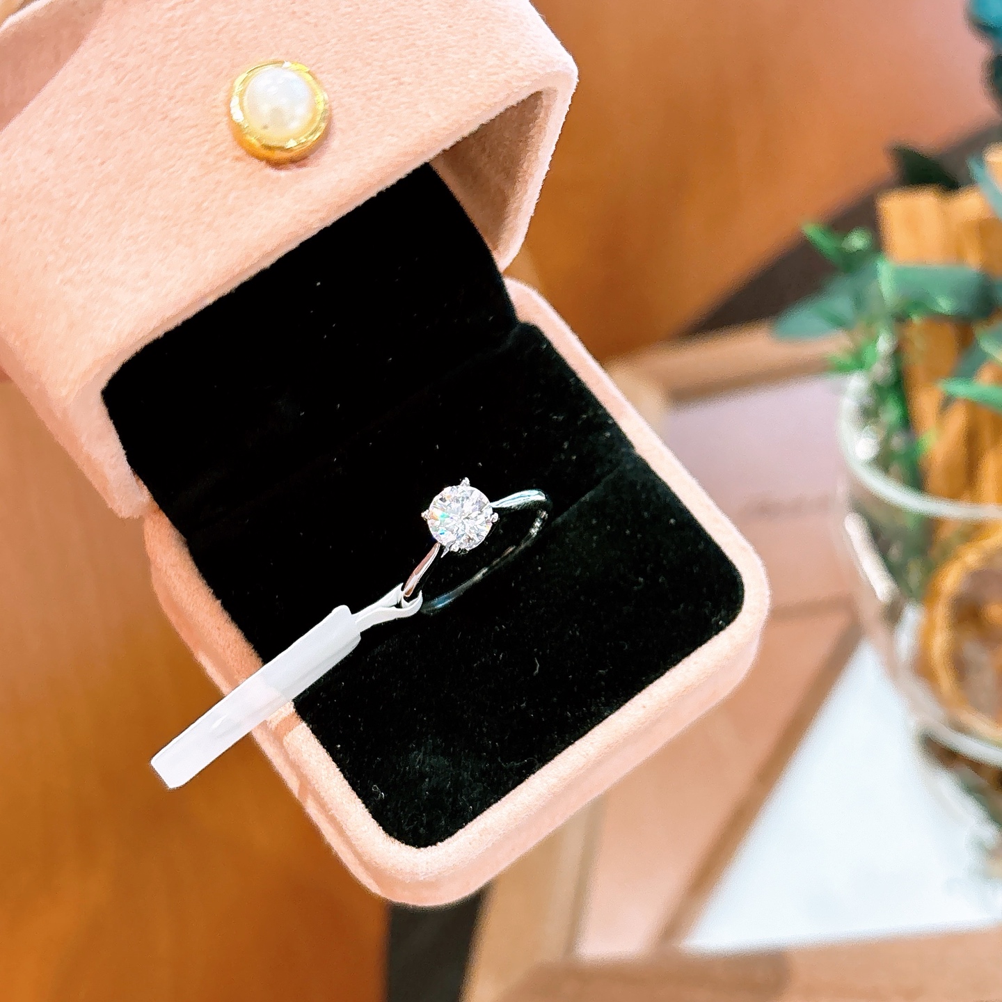 Hypoallergenic Silver Ring Elegant Date Night Gold