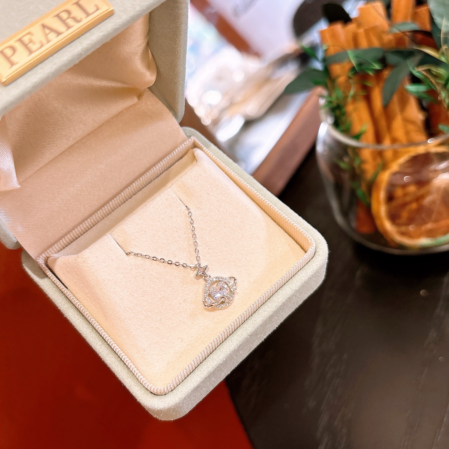 925 Silver Necklace Korean Style Mother's Day Silver