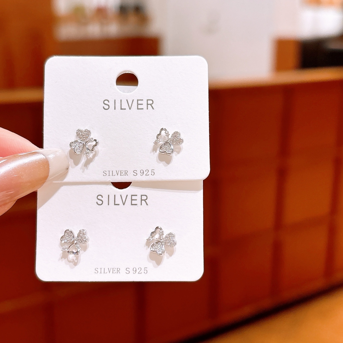 Fine Silver Earrings Elegant Teacher's Day Silver