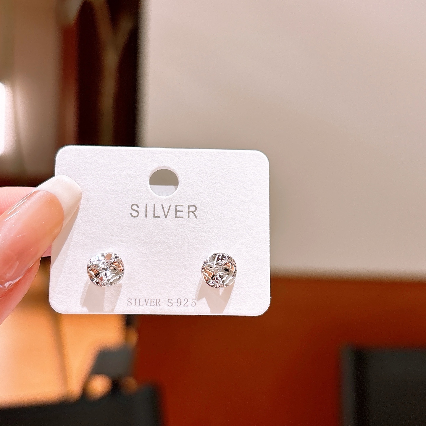 Fine Silver Earrings Precision Bestie Gift Gold