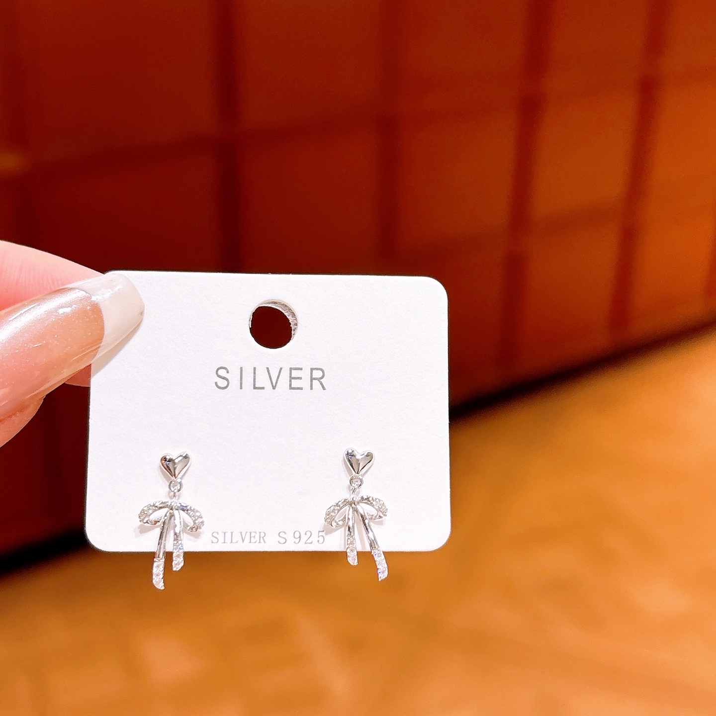 Hypoallergenic Silver Earrings Precision Mother's Day Gold