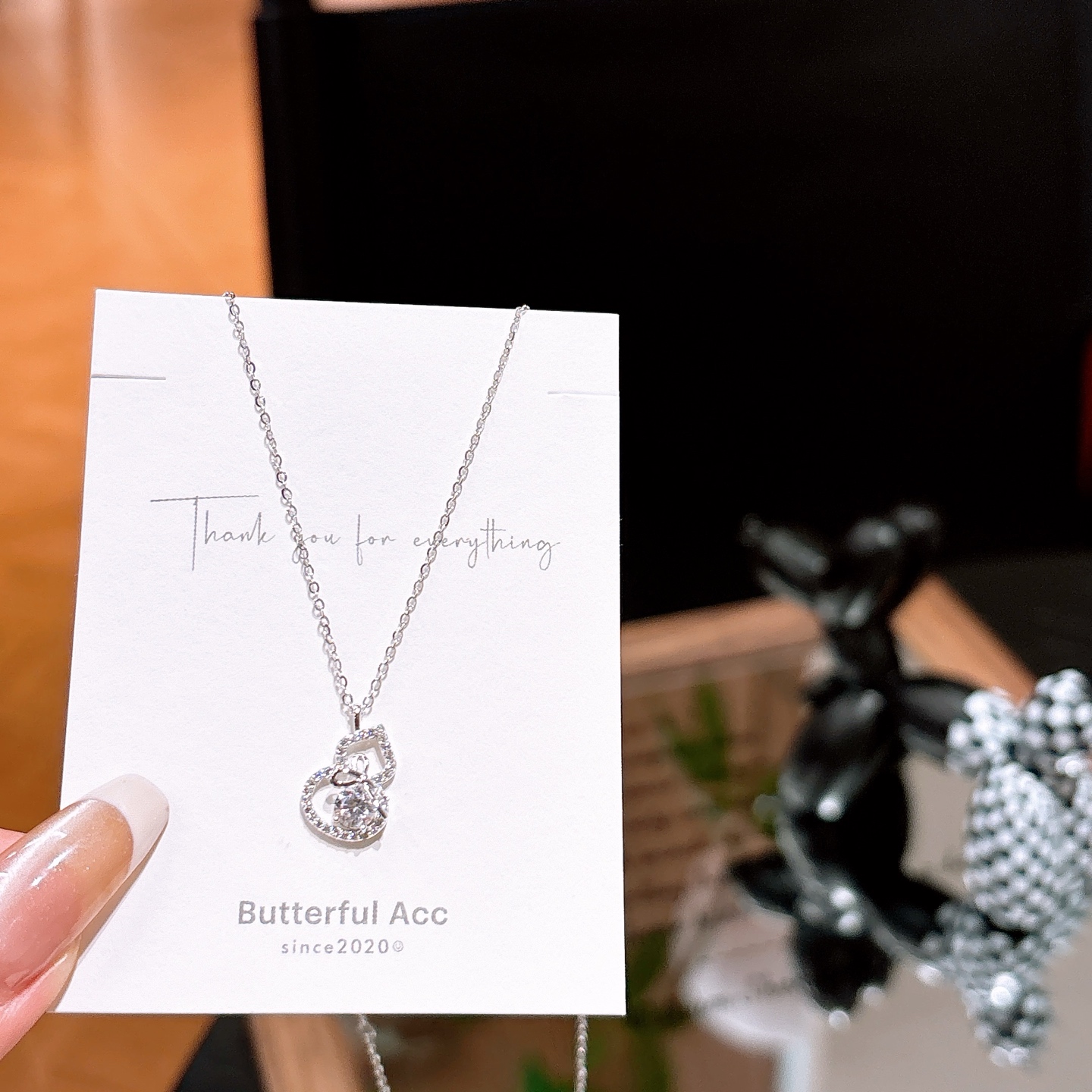 幻想的低アレルギー銀ネックレスゴールド パーティー