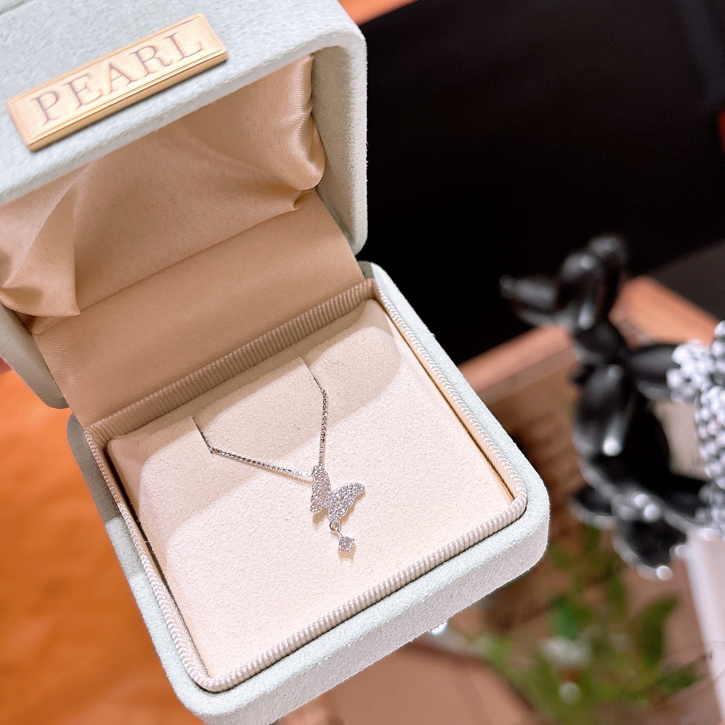 Hypoallergenic Silver Necklace Sweet Proposal Silver