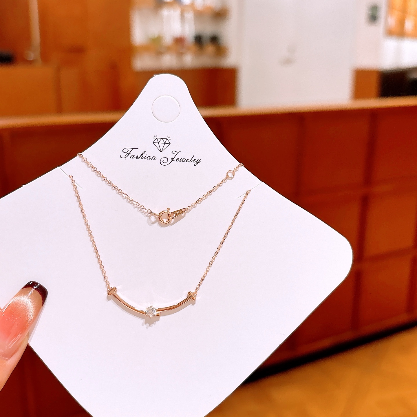 S925 Sterling Silver Necklace Playful Wedding Silver