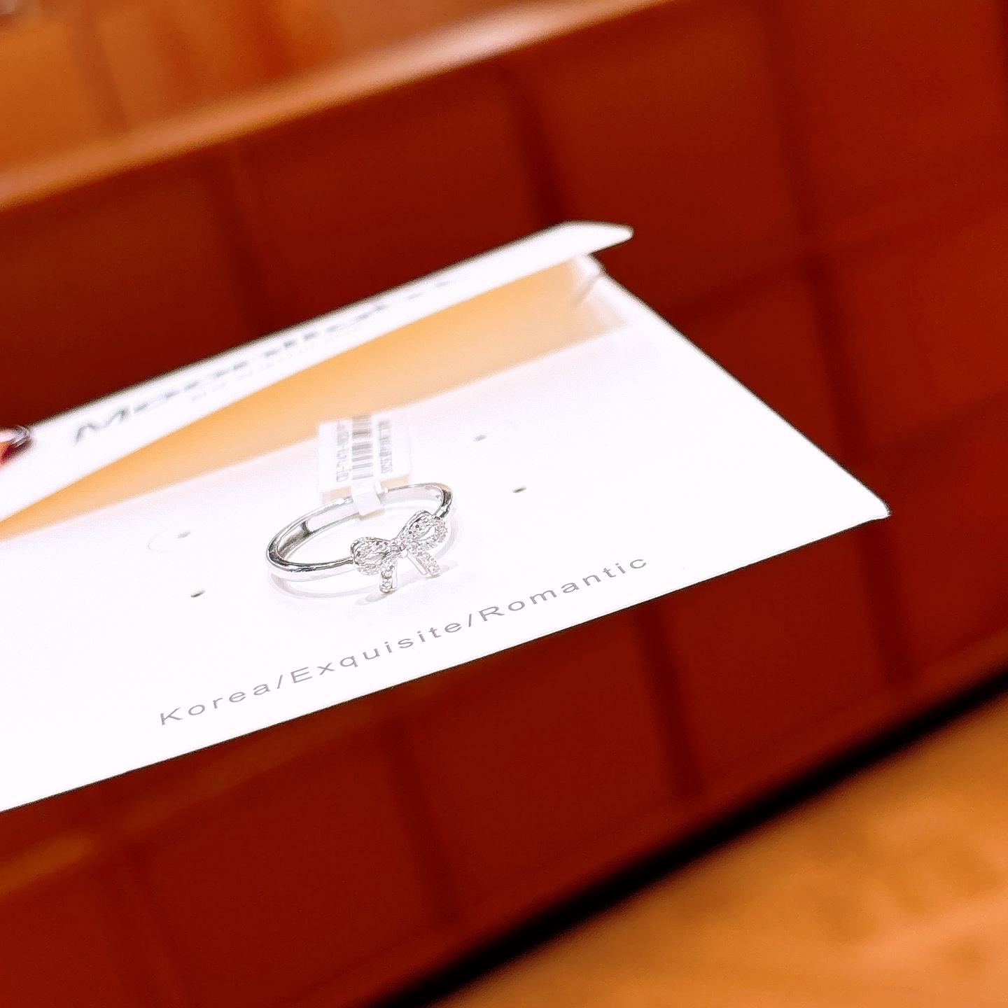 Solid Silver Ring Precision Teacher's Day Gold