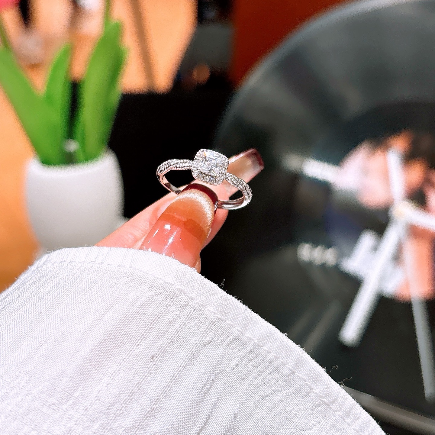 エレガント925シルバーリングゴールド 自分へのご褒美