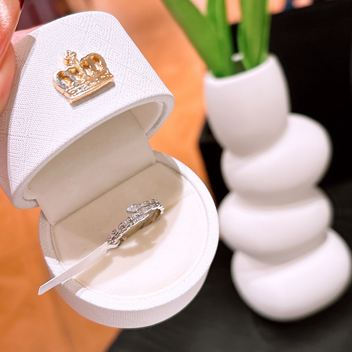 S925 Sterling Silver Ring Precision Confession Silver