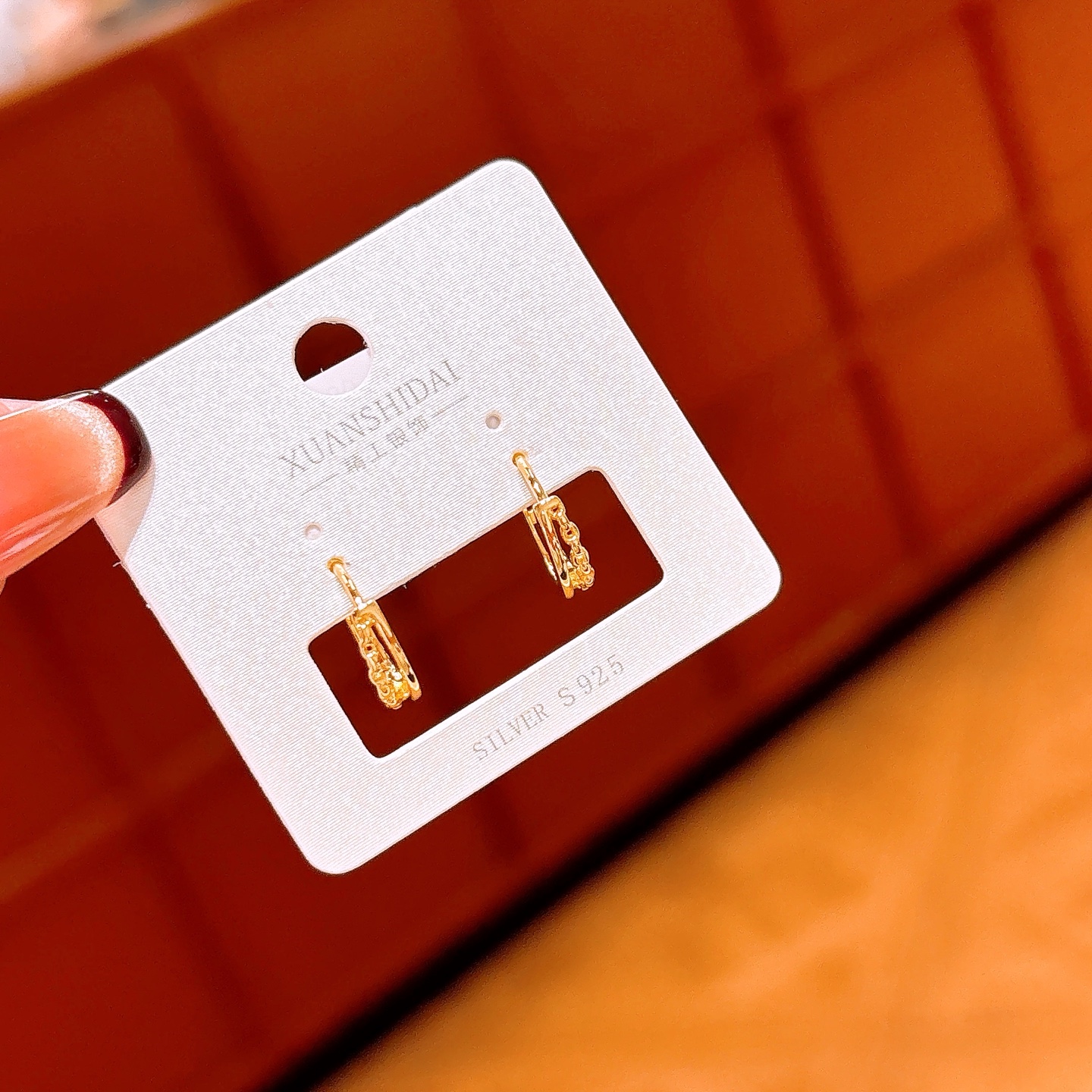 Hypoallergenic Silver Ear Cuffs Korean Style Office Silver