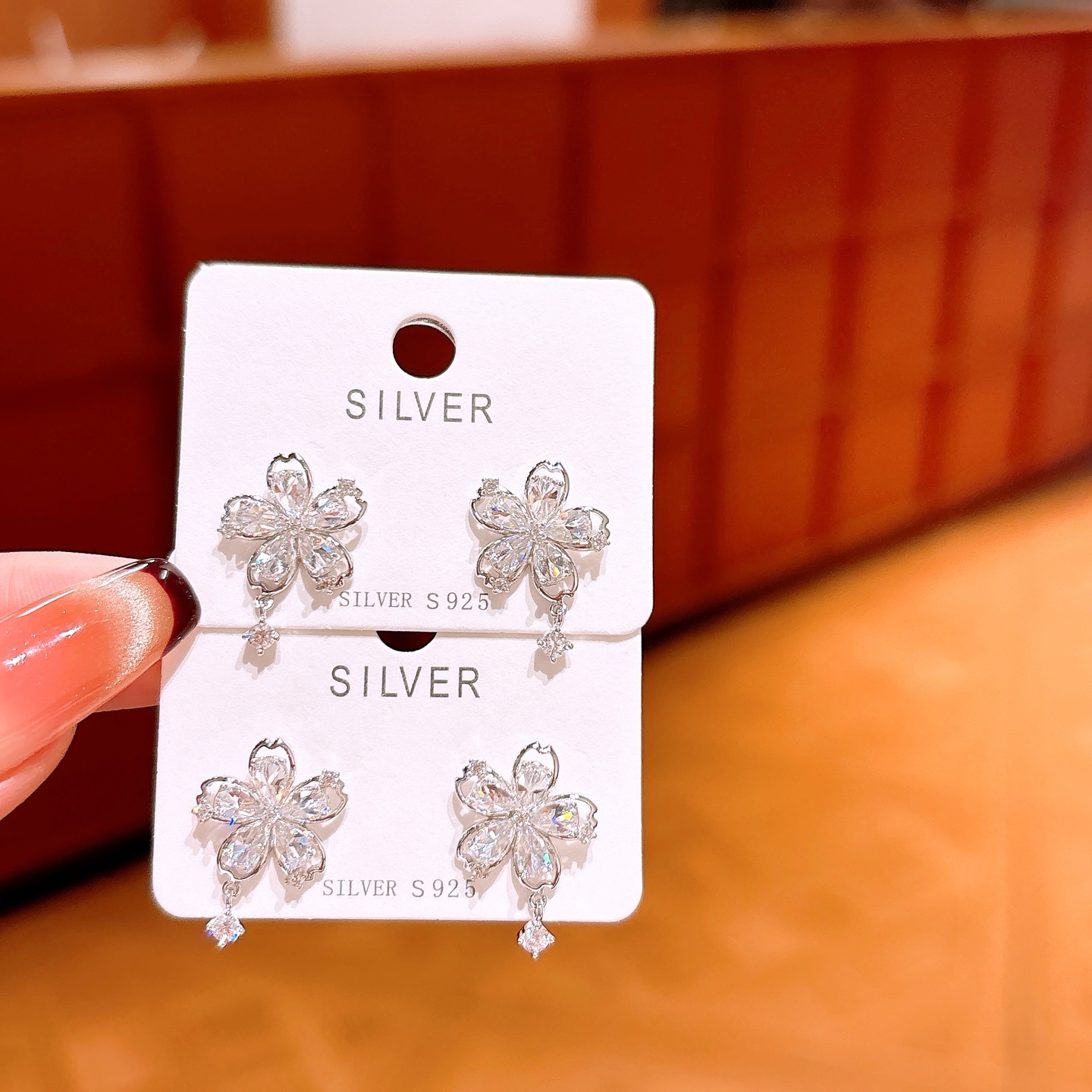 Low Allergy Silver Earrings French Housewarming Gold