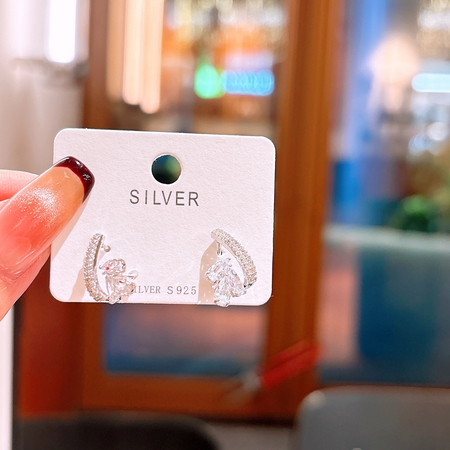 High Polish Silver Earrings Premium Mother's Birthday Silver