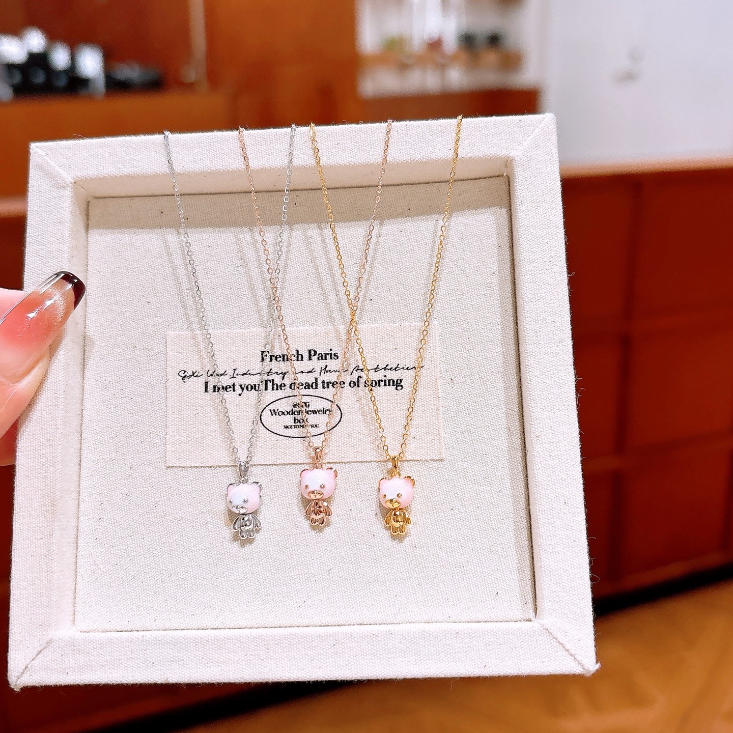 S925 Sterling Silver Necklace Girly Graduation Silver