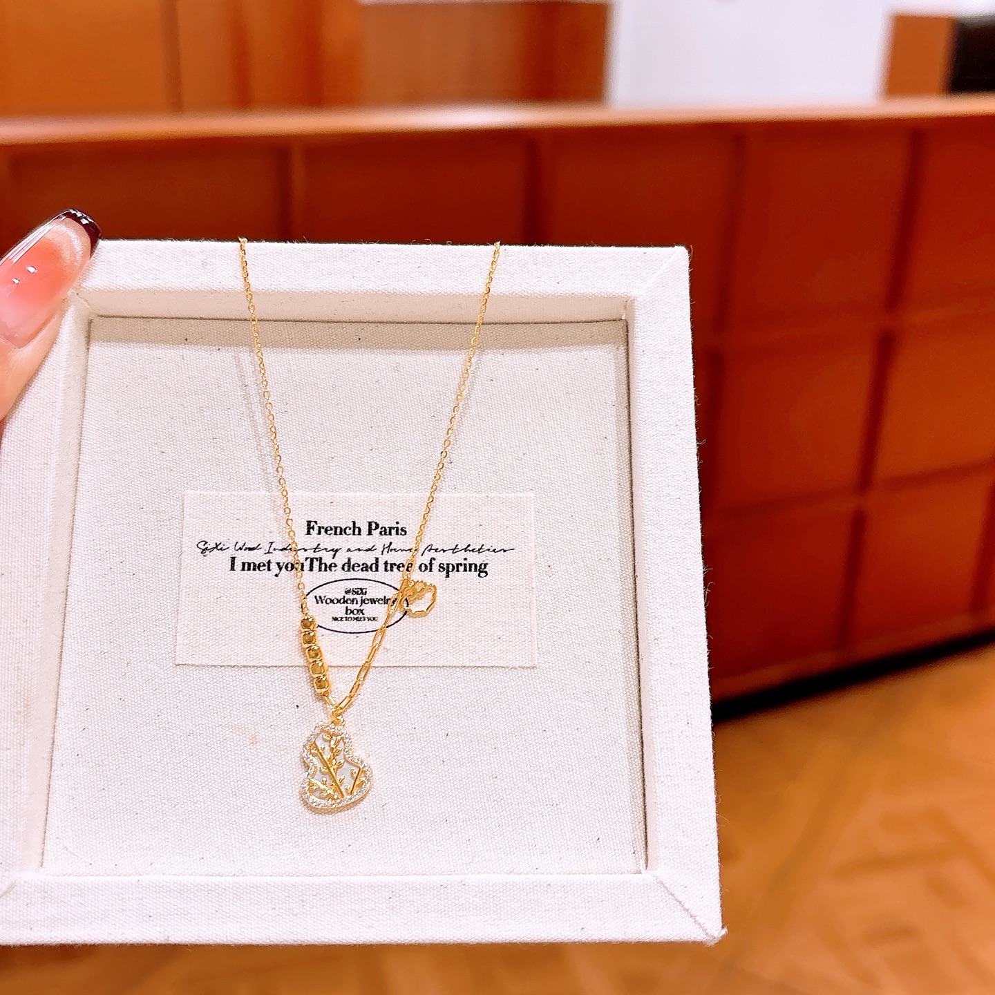 Low Allergy Silver Necklace Premium Valentine's Day Silver