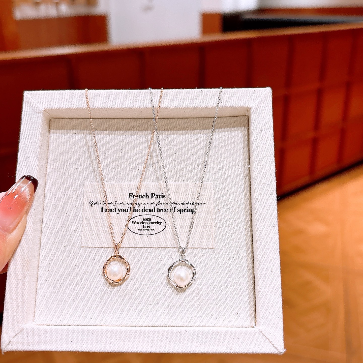 Massivsilber Kette Mode Abschluss Silber