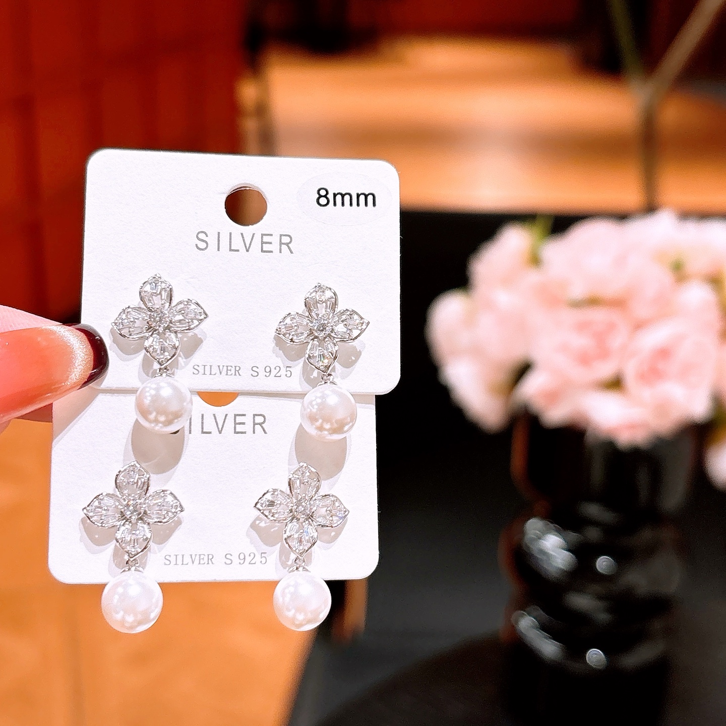 Fine Silver Earrings Cute Office Silver