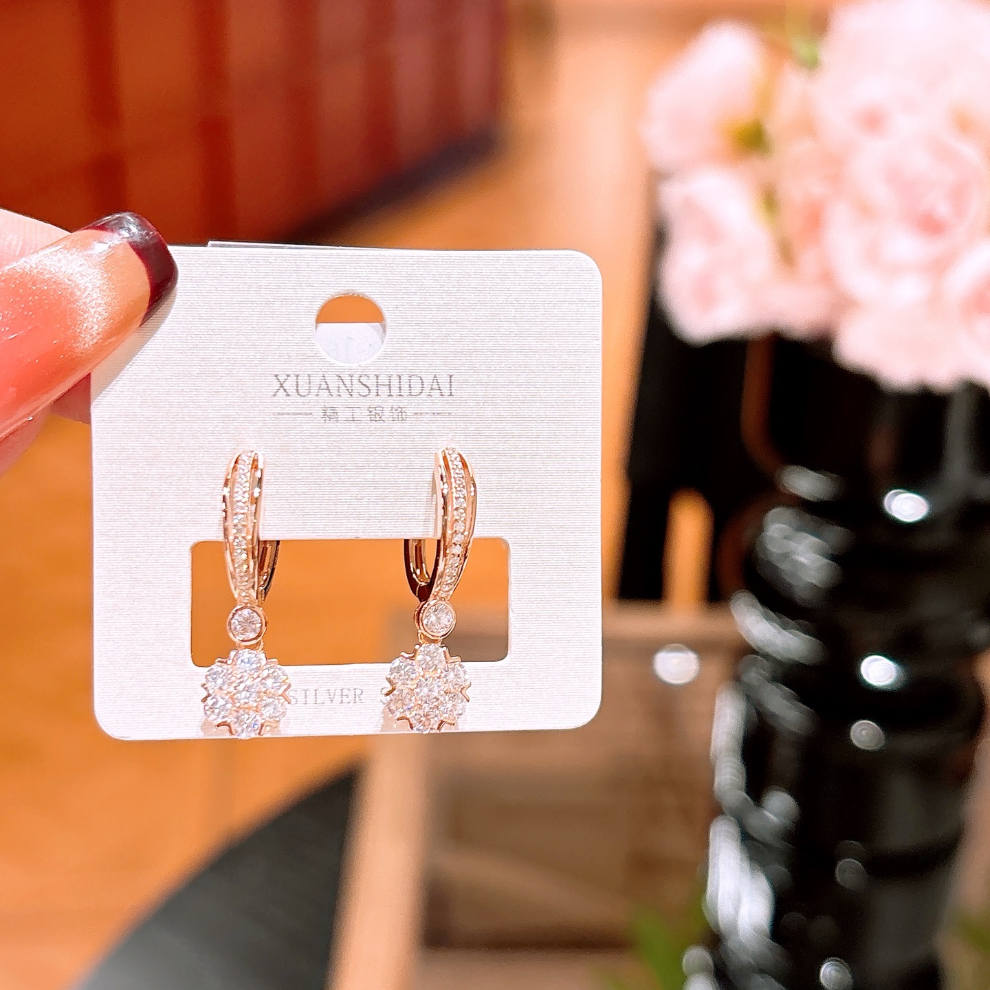 Low Allergy Silver Ear Cuffs Girly Proposal Silver