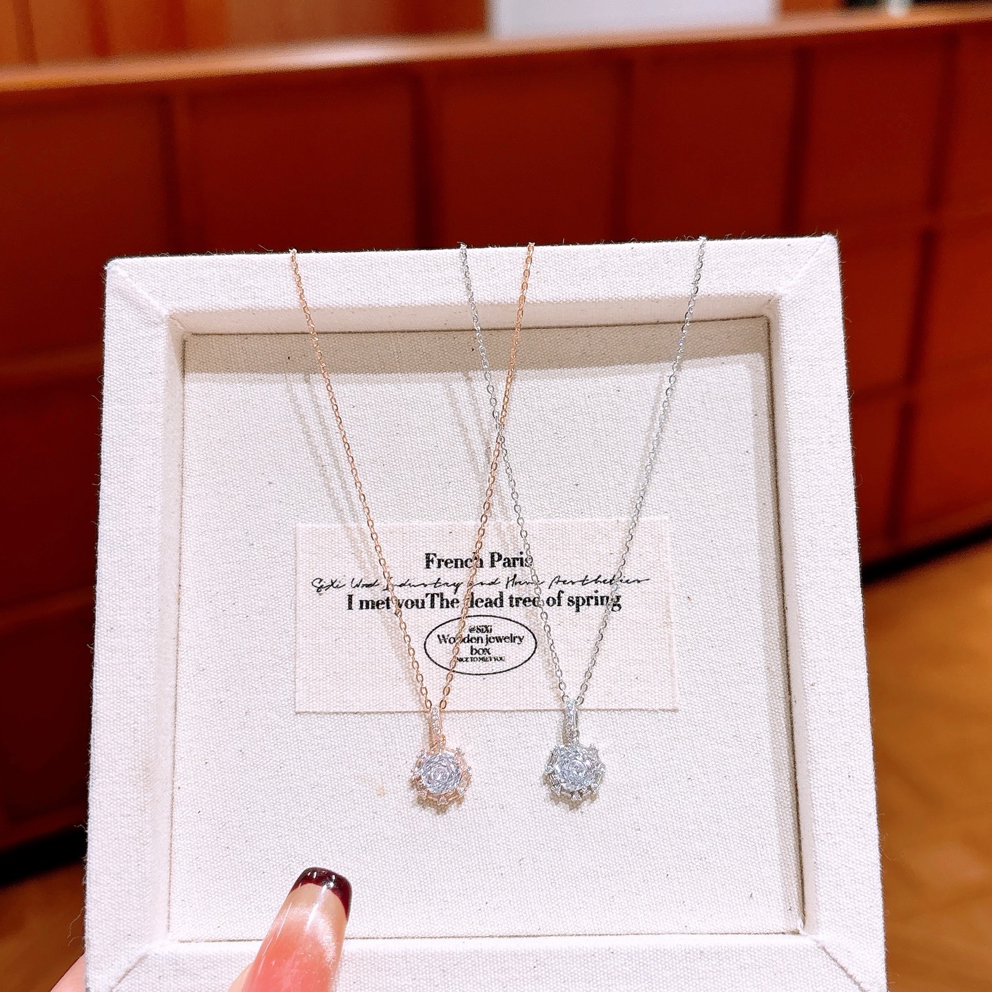 925 Silber Kette Mode Alltag Silber