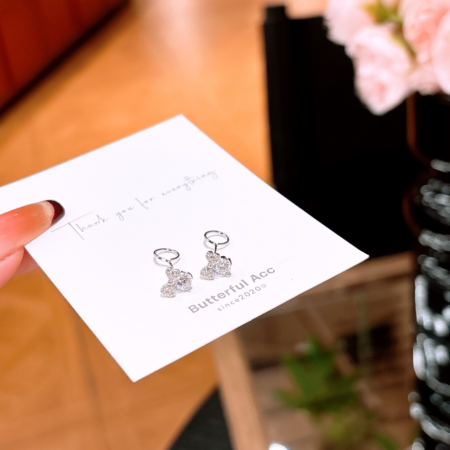 Hypoallergenic Silver Earrings Romantic Confession Gold