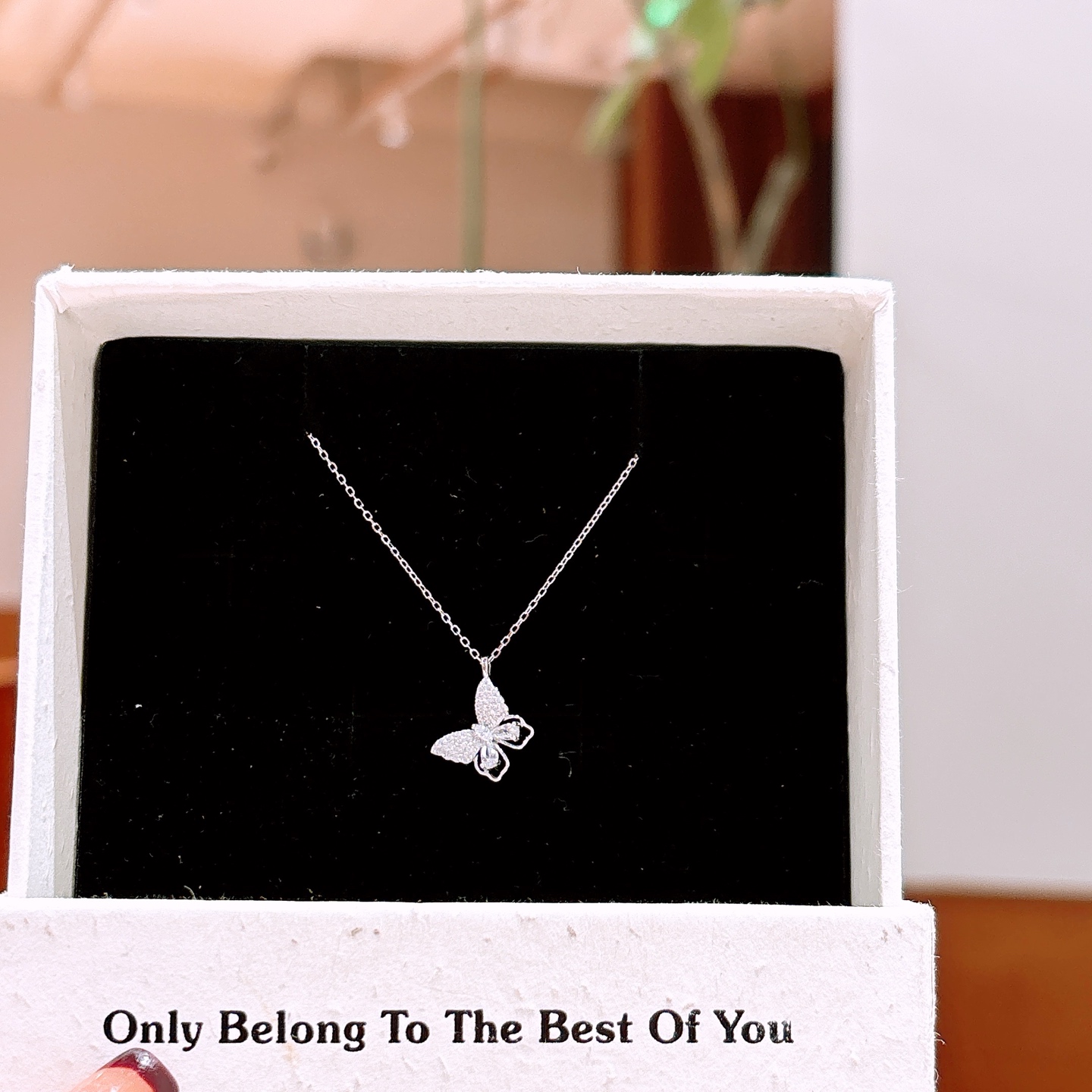 Low Allergy Silver Necklace Sweet & Cool Wedding Favor Gold