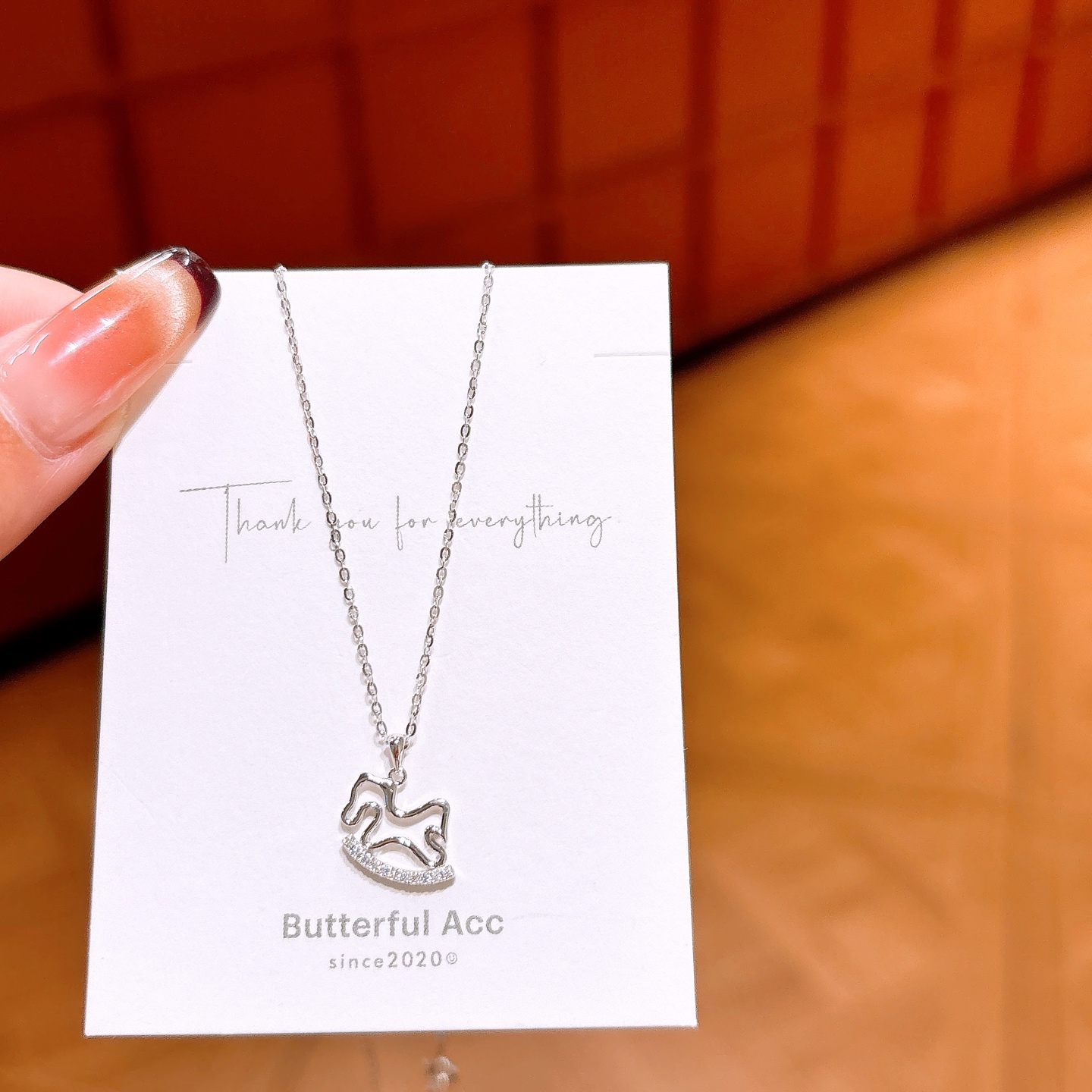 Fine Silver Necklace Forest Mother's Day Silver