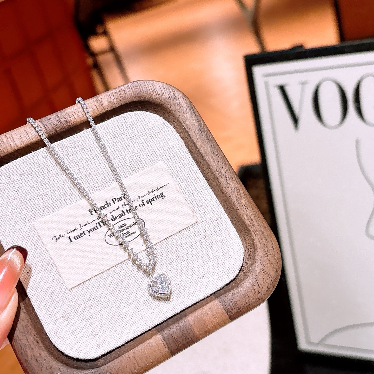 知性的ファインシルバーネックレスシルバー ウェディング