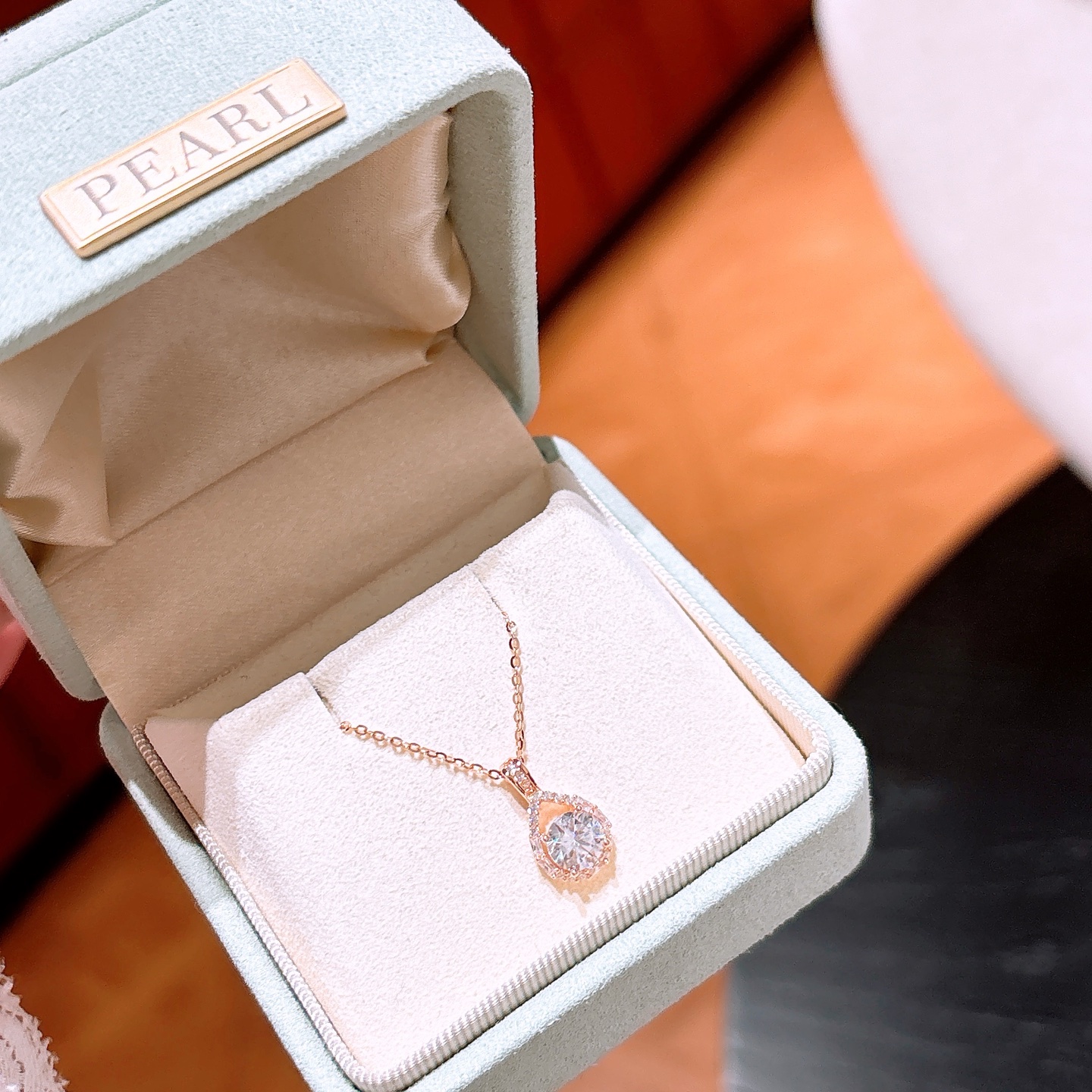 Massivsilber Kette Rein Weihnachten Gold