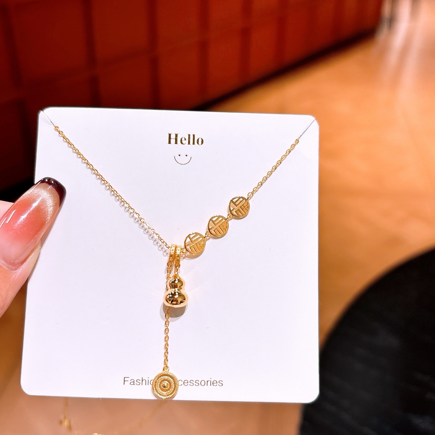 Nickelfreies Silber Kette Einzigartig Valentinstag Gold