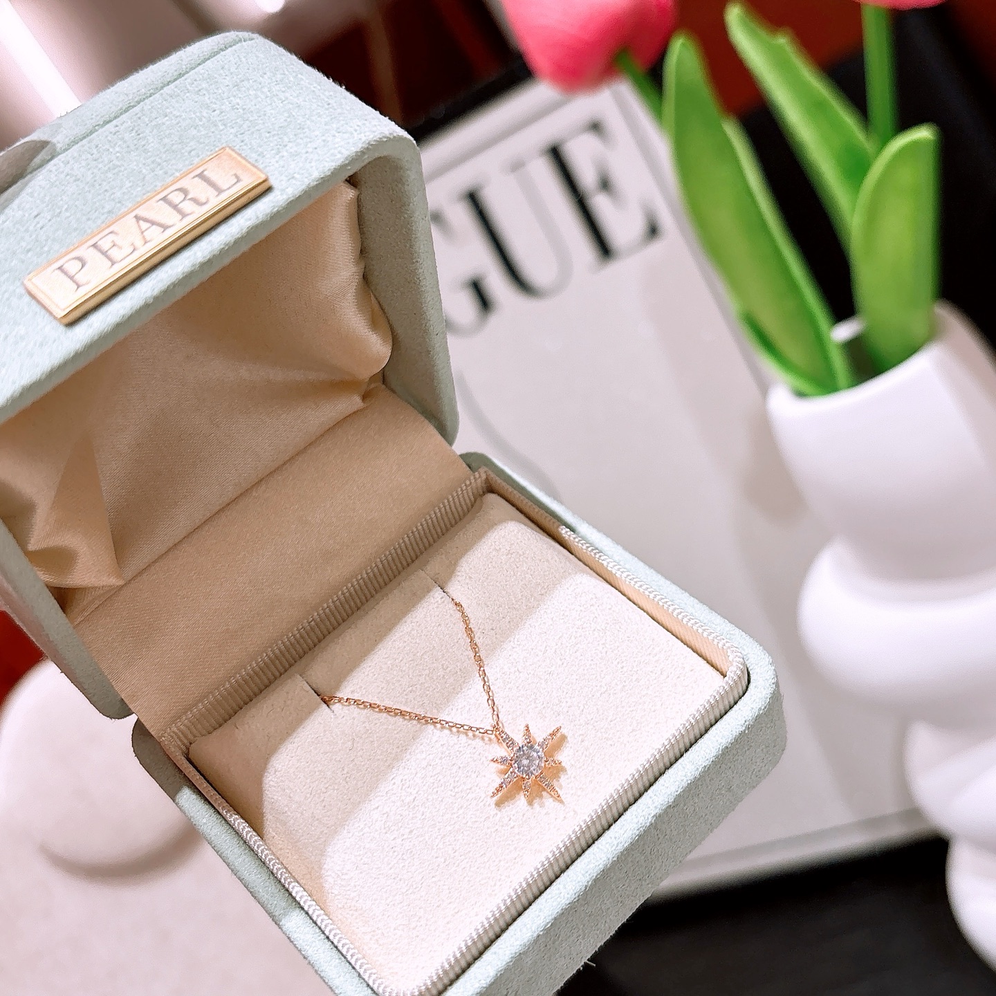 Hypoallergenes Silber Kette Zart Jahresfeier Gold