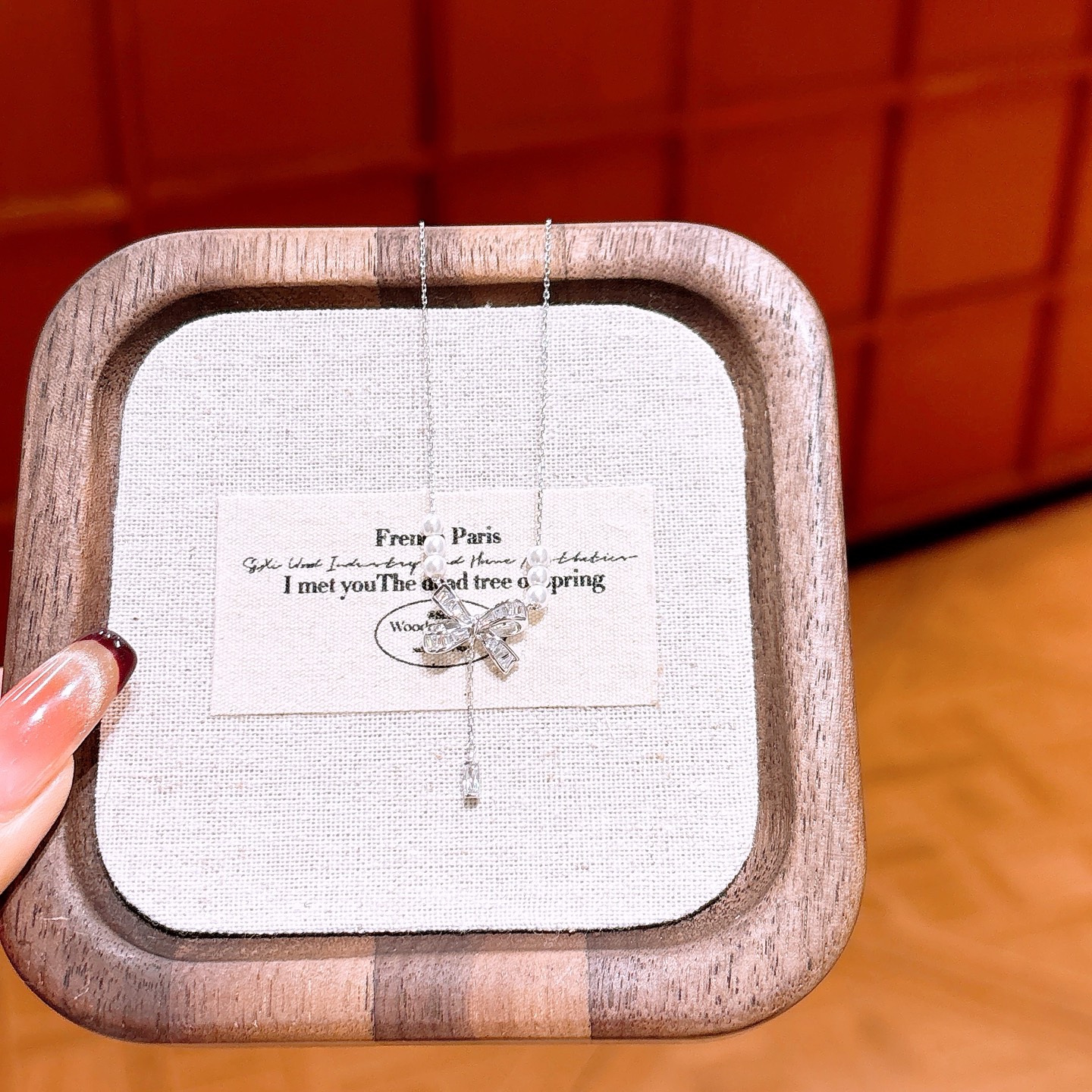 925 Silver Necklace Ethereal Self-love Gold