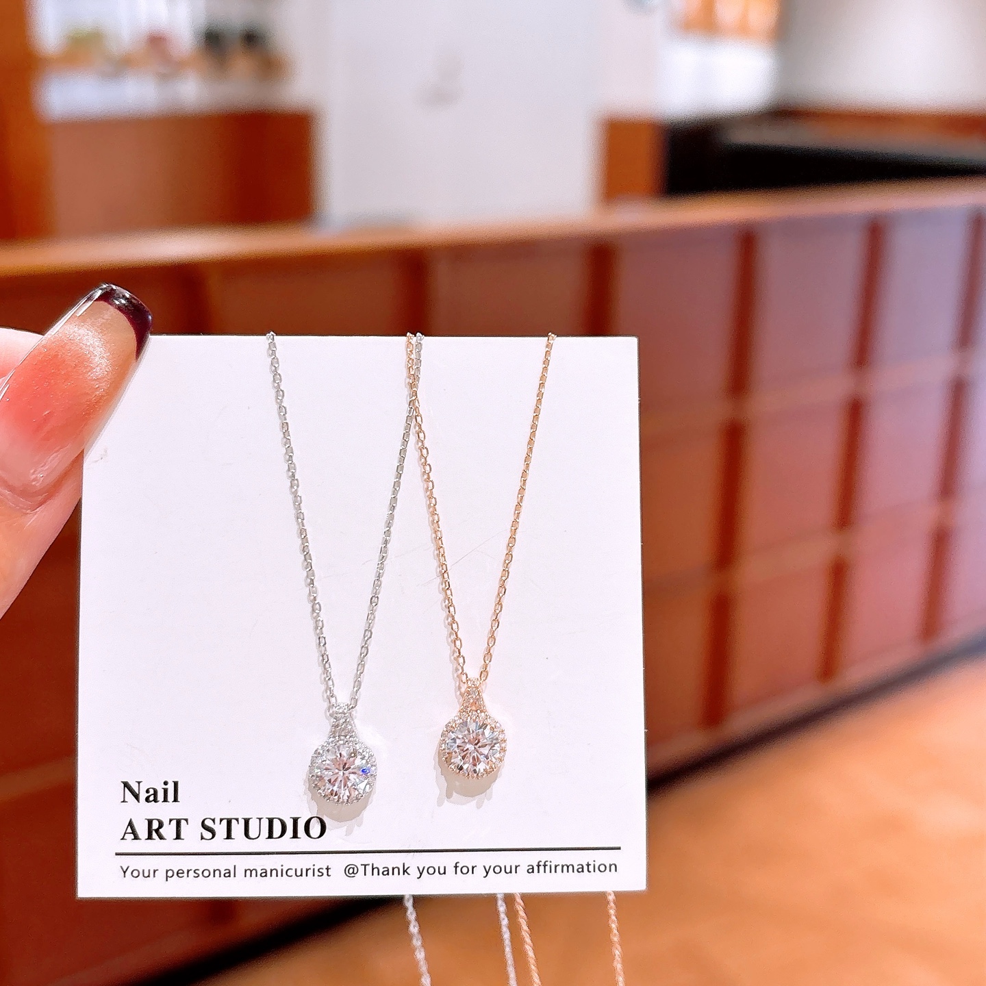 Low Allergy Silver Necklace Gentle Anniversary Gold