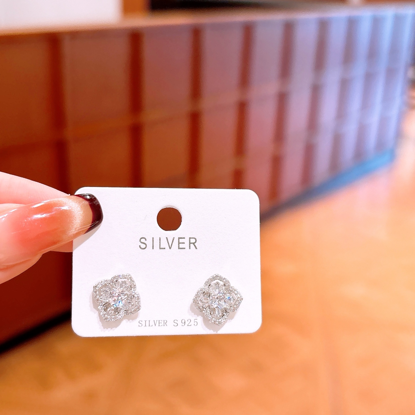 Fine Silver Earrings Premium Travel Silver