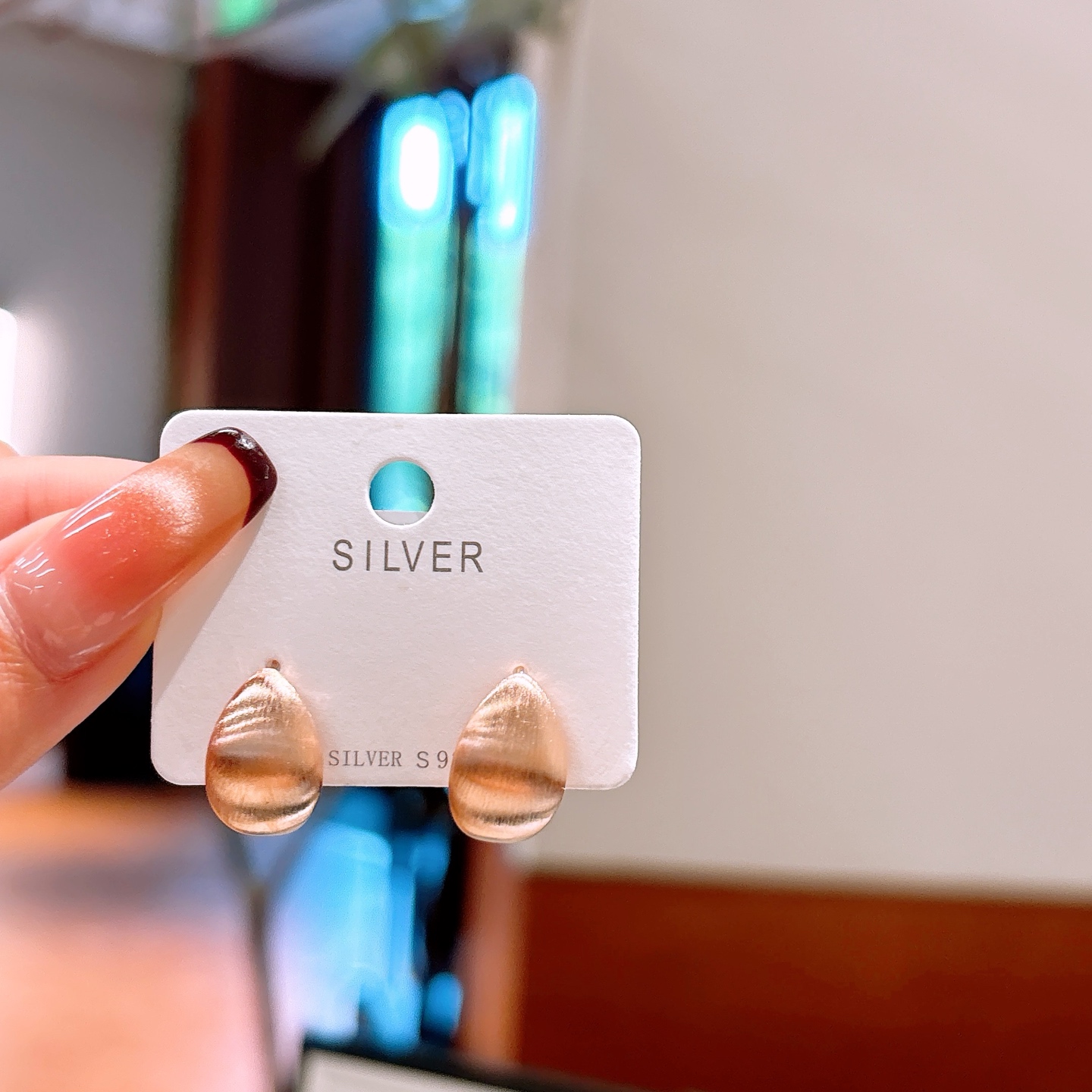 S925 Sterling Silver Earrings Minimalist Bestie Gift Gold