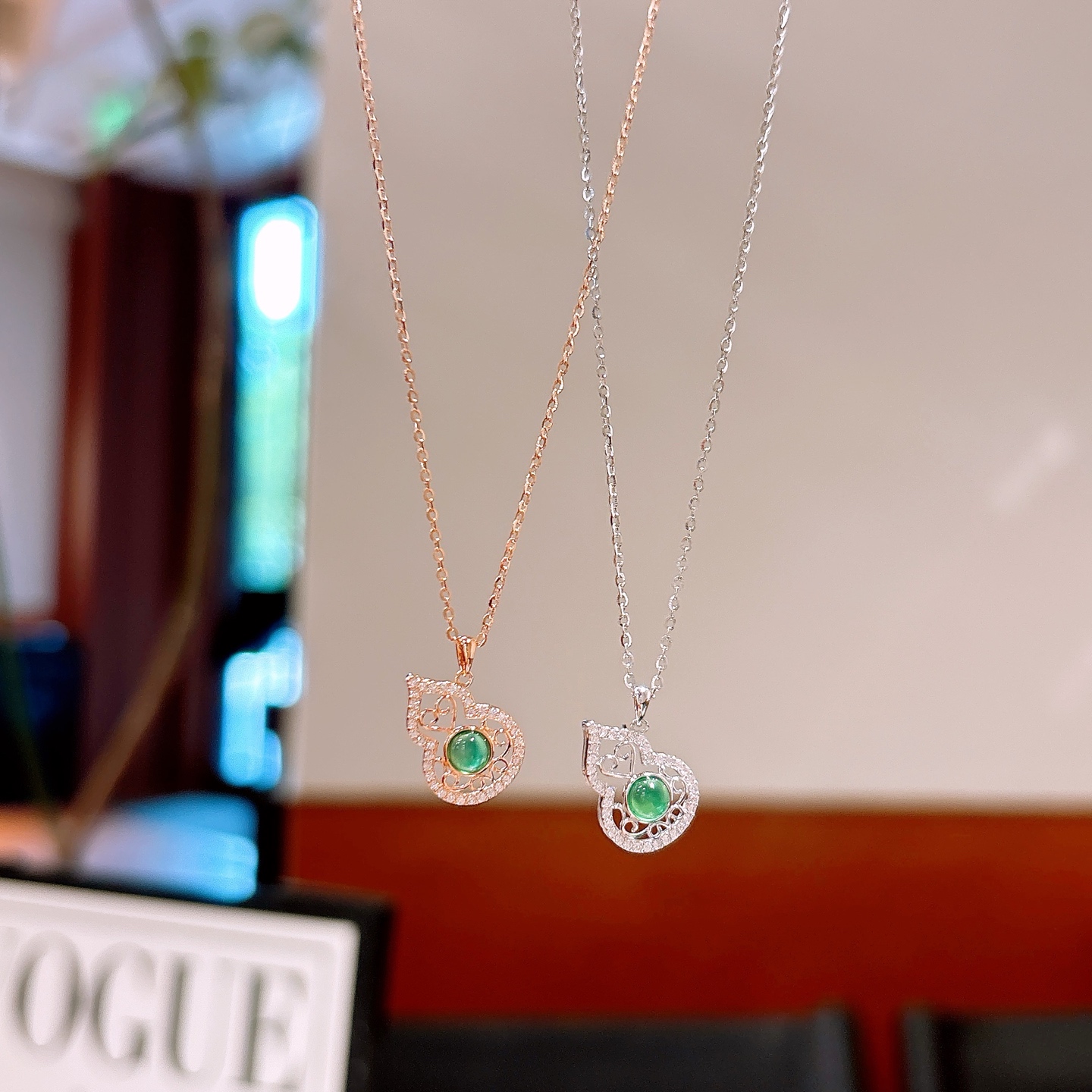 High Polish Silver Necklace Romantic Self-love Gold