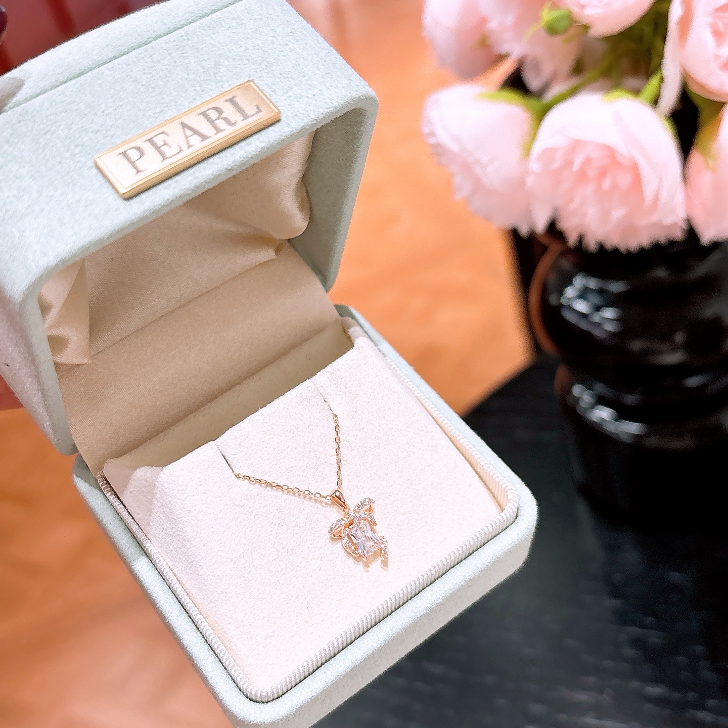 High Polish Silver Necklace Ins Style Wedding Silver