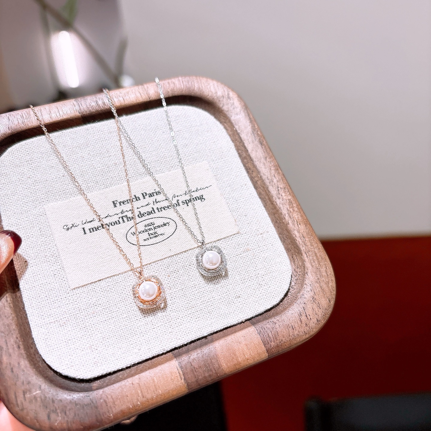 ガーリー925シルバーネックレスシルバー 親友へのプレゼント