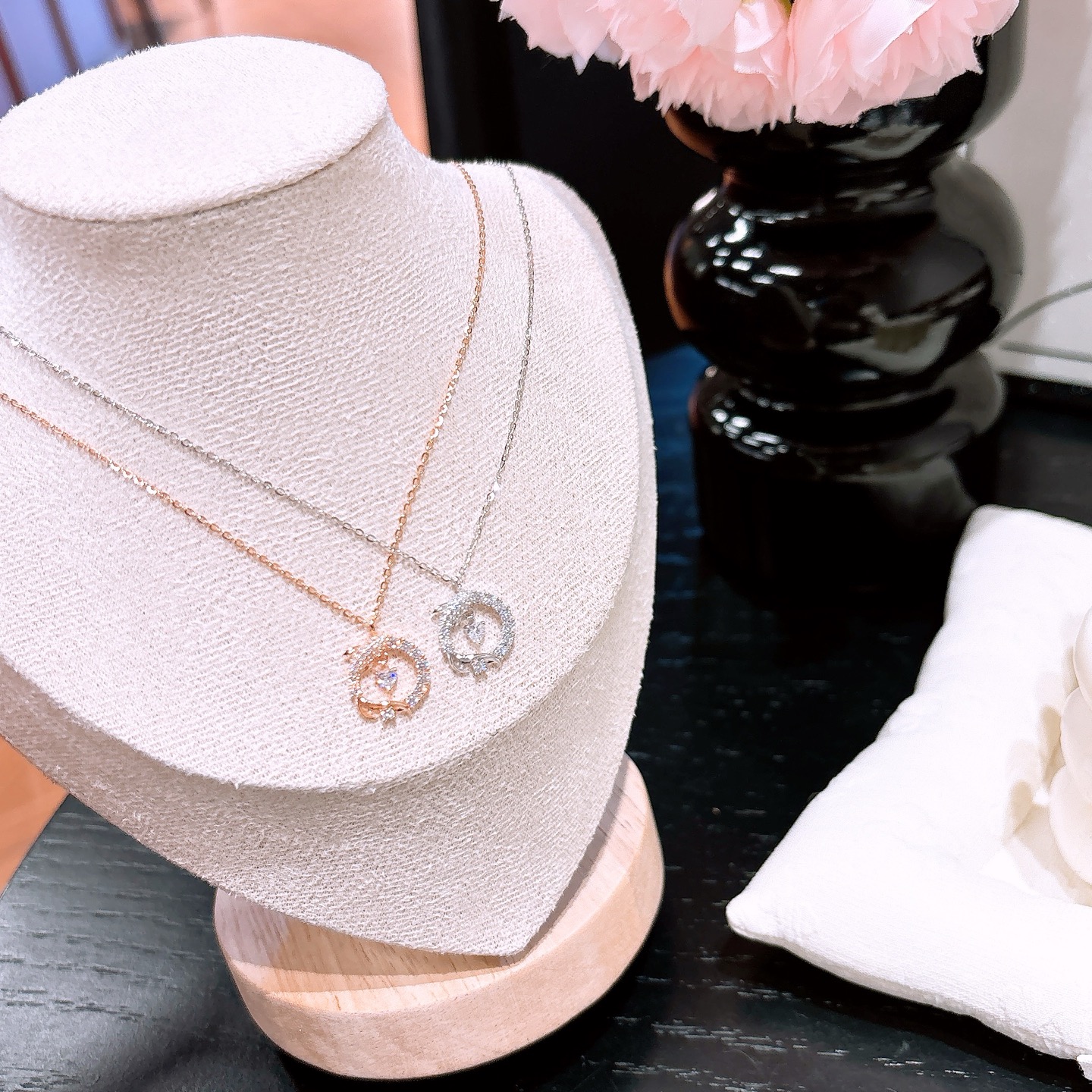 Hypoallergenic Silver Necklace Lively Wedding Favor Gold