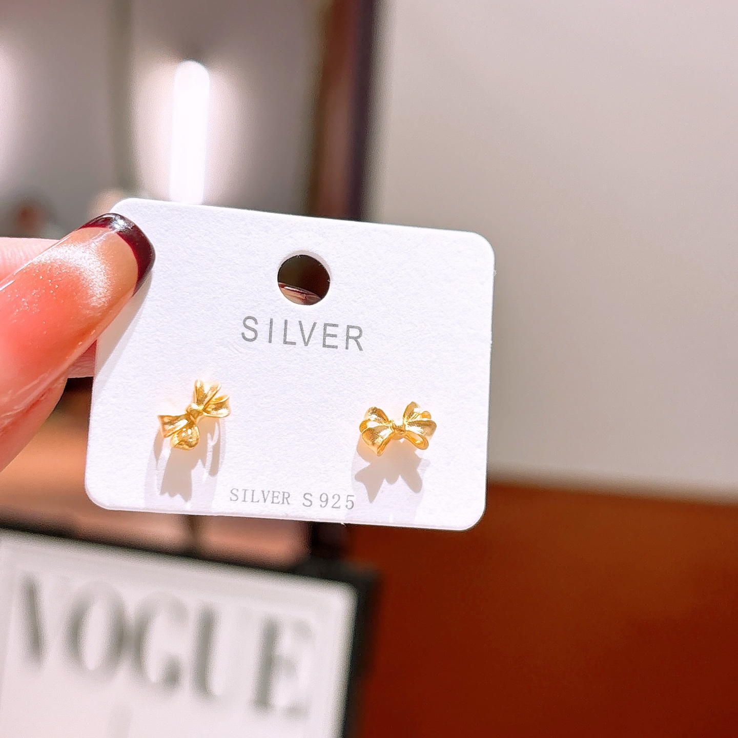 Fine Silver Earrings Chic Graduation Silver