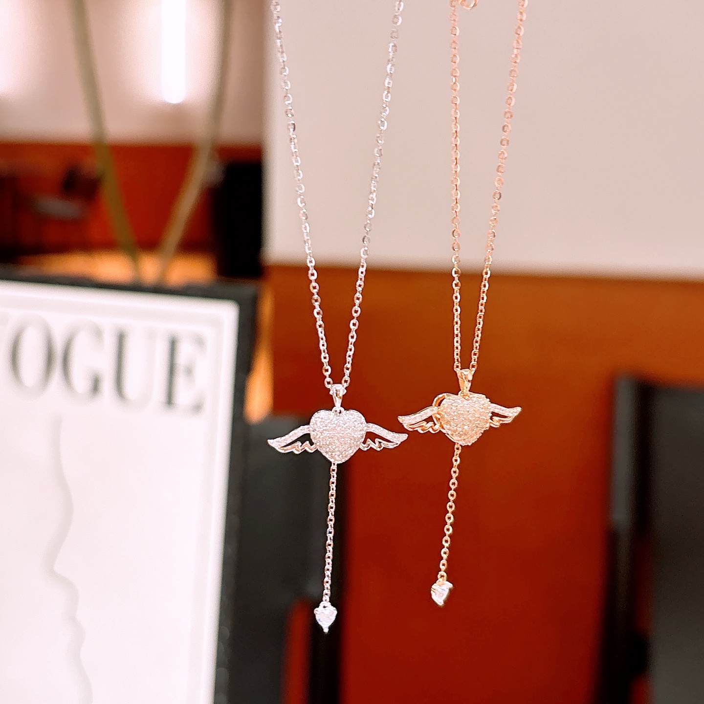 S925 Sterling Silver Necklace Precision Wedding Gold